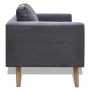 2 seater sofa in dark gray fabric by vidaXL, Sofas - Ref: Foro24-242220, Price: 242,35 €, Discount: %