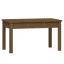 Gartenbank aus massivem Kiefernholz, honigbraun, 80 x 44 x 45 cm von , Gartenbänke - Ref: Foro24-824000, Preis: 61,82 €, Raba...