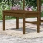 Gartenbank aus massivem Kiefernholz, honigbraun, 80 x 44 x 45 cm von , Gartenbänke - Ref: Foro24-824000, Preis: 59,33 €, Raba...