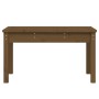 Gartenbank aus massivem Kiefernholz, honigbraun, 80 x 44 x 45 cm von , Gartenbänke - Ref: Foro24-824000, Preis: 61,82 €, Raba...