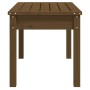 Gartenbank aus massivem Kiefernholz, honigbraun, 80 x 44 x 45 cm von , Gartenbänke - Ref: Foro24-824000, Preis: 61,82 €, Raba...