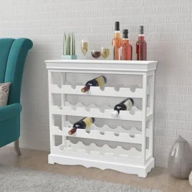 Abreu white wine rack cabinet by vidaXL, Wine racks - Ref: Foro24-242438, Price: 110,04 €, Discount: %