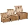 Bamboo storage box 3 units by vidaXL, Storage trunks - Ref: Foro24-242495, Price: 154,88 €, Discount: %