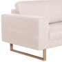 2-Sitzer-Sofa aus cremefarbenem Stoff von , Sofas - Ref: Foro24-281381, Preis: 348,55 €, Rabatt: %