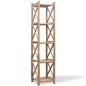 5 Tier Square Bamboo Shelving by vidaXL, Bookcases and shelves - Ref: Foro24-242493, Price: 97,96 €, Discount: %