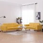 Yellow fabric 2-piece sofa set by , Sofas - Ref: Foro24-276864, Price: 793,06 €, Discount: %