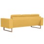 Yellow fabric 2-piece sofa set by , Sofas - Ref: Foro24-276864, Price: 789,60 €, Discount: %