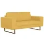 Yellow fabric 2-piece sofa set by , Sofas - Ref: Foro24-276864, Price: 793,06 €, Discount: %
