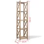 5 Tier Square Bamboo Shelving by vidaXL, Bookcases and shelves - Ref: Foro24-242493, Price: 97,96 €, Discount: %