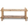 Two Tier Bamboo Shoe Rack by vidaXL, Shoe racks and shoe organizers - Ref: Foro24-242490, Price: 61,65 €, Discount: %