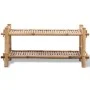 Two Tier Bamboo Shoe Rack by vidaXL, Shoe racks and shoe organizers - Ref: Foro24-242490, Price: 54,95 €, Discount: %