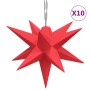 Christmas lamp 10 LEDs red 10 cm by , Christmas lights - Ref: Foro24-356202, Price: 26,05 €, Discount: %