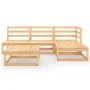 Juego de muebles de jardín 5 piezas madera maciza de pino de , Conjuntos de jardín - Ref: Foro24-3075489, Precio: 251,41 €, D...