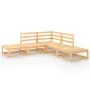 Juego de muebles de jardín 5 piezas madera maciza de pino de , Conjuntos de jardín - Ref: Foro24-3075494, Precio: 251,41 €, D...