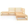 Juego de muebles de jardín 5 piezas madera maciza de pino de , Conjuntos de jardín - Ref: Foro24-3075494, Precio: 251,41 €, D...