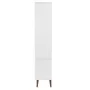 MOLD Vitrine aus massivem weißem Kiefernholz 90x35x175 cm von , Bücherregale und Regale - Ref: Foro24-350544, Preis: 362,83 €...