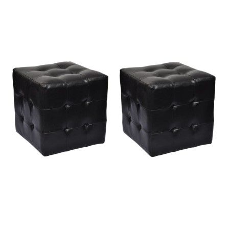 Schwarze Würfelhocker von vidaXL, Nachttische - Ref: Foro24-60740, Preis: 80,33 €, Rabatt: %