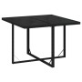 Set de comedor de jardín 9 pzas y cojines ratán sintético negro