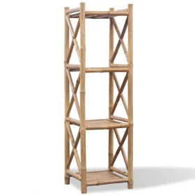 4 Tier Square Bamboo Shelving by vidaXL, Bookcases and shelves - Ref: Foro24-242492, Price: 79,09 €, Discount: %