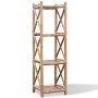 4 Tier Square Bamboo Shelving by vidaXL, Bookcases and shelves - Ref: Foro24-242492, Price: 82,18 €, Discount: %
