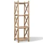 4 Tier Square Bamboo Shelving by vidaXL, Bookcases and shelves - Ref: Foro24-242492, Price: 79,09 €, Discount: %