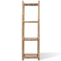 4 Tier Square Bamboo Shelving by vidaXL, Bookcases and shelves - Ref: Foro24-242492, Price: 82,18 €, Discount: %