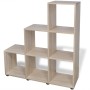 Ladder-shaped bookcase 107 cm white by vidaXL, Bookcases and shelves - Ref: Foro24-242553, Price: 96,03 €, Discount: %