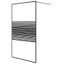ESG Glasduschwand transparent schwarz 115x195 cm von , Duschwände und Duschwände - Ref: Foro24-152148, Preis: 195,33 €, Rabat...