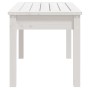 Banco de jardín madera maciza pino blanco 80x44x45 cm by , garden benches - Ref: Foro24-823998, Price: 58,79 €, Discount: %