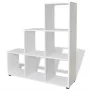 Estantería librería en forma de escalera 107 cm blanca de vidaXL, Librerías y estanterías - Ref: Foro24-242552, Precio: 85,12...