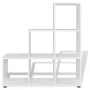 Estantería librería en forma de escalera 107 cm blanca de vidaXL, Librerías y estanterías - Ref: Foro24-242552, Precio: 85,12...