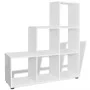 Estantería librería en forma de escalera 107 cm blanca de vidaXL, Librerías y estanterías - Ref: Foro24-242552, Precio: 85,12...