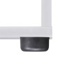 Ladder-shaped bookcase 107 cm white by vidaXL, Bookcases and shelves - Ref: Foro24-242552, Price: 90,11 €, Discount: %