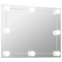 Frameless Wall Mirror with LED Lights Rectangular Glass by , Mirrors - Ref: Foro24-3078643, Price: 46,89 €, Discount: %