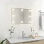 Frameless Wall Mirror with LED Lights Rectangular Glass by , Mirrors - Ref: Foro24-3078643, Price: 46,10 €, Discount: %