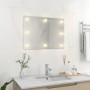 Rahmenloser Wandspiegel mit LED-Leuchten, rechteckiges Glas von , Spiegel - Ref: Foro24-3078643, Preis: 46,89 €, Rabatt: %
