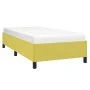Green fabric bed frame 90x200 cm by , Beds and slatted bases - Ref: Foro24-347041, Price: 72,70 €, Discount: %