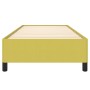 Green fabric bed frame 90x200 cm by , Beds and slatted bases - Ref: Foro24-347041, Price: 73,52 €, Discount: %