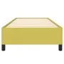 Green fabric bed frame 90x200 cm by , Beds and slatted bases - Ref: Foro24-347041, Price: 72,70 €, Discount: %