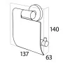 Tiger Boston Toilet Paper Holder Silver 309130946 by Tiger, toilet paper holder - Ref: Foro24-406584, Price: 54,93 €, Discoun...