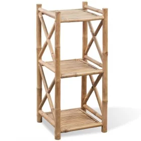 Square 3-Level Bamboo Shelf by vidaXL, Bookcases and shelves - Ref: Foro24-242491, Price: 70,62 €, Discount: %
