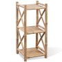Square 3-Level Bamboo Shelf by vidaXL, Bookcases and shelves - Ref: Foro24-242491, Price: 66,09 €, Discount: %