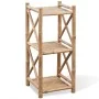 Square 3-Level Bamboo Shelf by vidaXL, Bookcases and shelves - Ref: Foro24-242491, Price: 70,62 €, Discount: %
