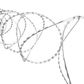 BTO-22 concertina wire with galvanized steel clips 100m by vidaXL, Chains, wire and rope - Ref: Foro24-141812, Price: 59,62 €...