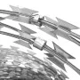 BTO-22 concertina wire with galvanized steel clips 100m by vidaXL, Chains, wire and rope - Ref: Foro24-141812, Price: 59,62 €...
