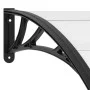 Marquesina para puerta PC 120x100 cm de vidaXL, Toldos - Ref: Foro24-141758, Precio: 57,05 €, Descuento: %