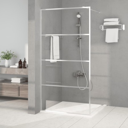 Silber transparente Duschwand aus ESG-Glas 100x195 cm von , Duschwände und Duschwände - Ref: Foro24-152137, Preis: 168,70 €, ...