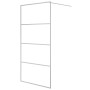 Silber transparente Duschwand aus ESG-Glas 100x195 cm von , Duschwände und Duschwände - Ref: Foro24-152137, Preis: 168,70 €, ...