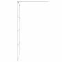 Transparente Duschwand aus weißem ESG-Glas, 100 x 195 cm von , Duschwände und Duschwände - Ref: Foro24-152142, Preis: 158,16 ...