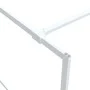 Transparente Duschwand aus weißem ESG-Glas, 100 x 195 cm von , Duschwände und Duschwände - Ref: Foro24-152142, Preis: 158,16 ...